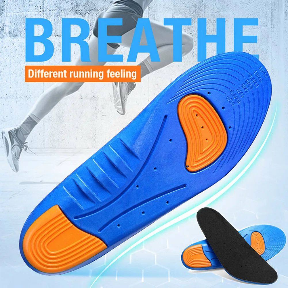 

Man Woman Non-Slip Cushion Insoles Arch Support Soft Gel Sport Running Orthotic Breathable Shock Absorption Shoe Pad Foot Care#2