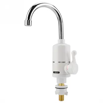

220V 2000W Tankless electric faucet rapid instant heating digital cold hot kitchen water heaters tap 3 Second Hot top quality