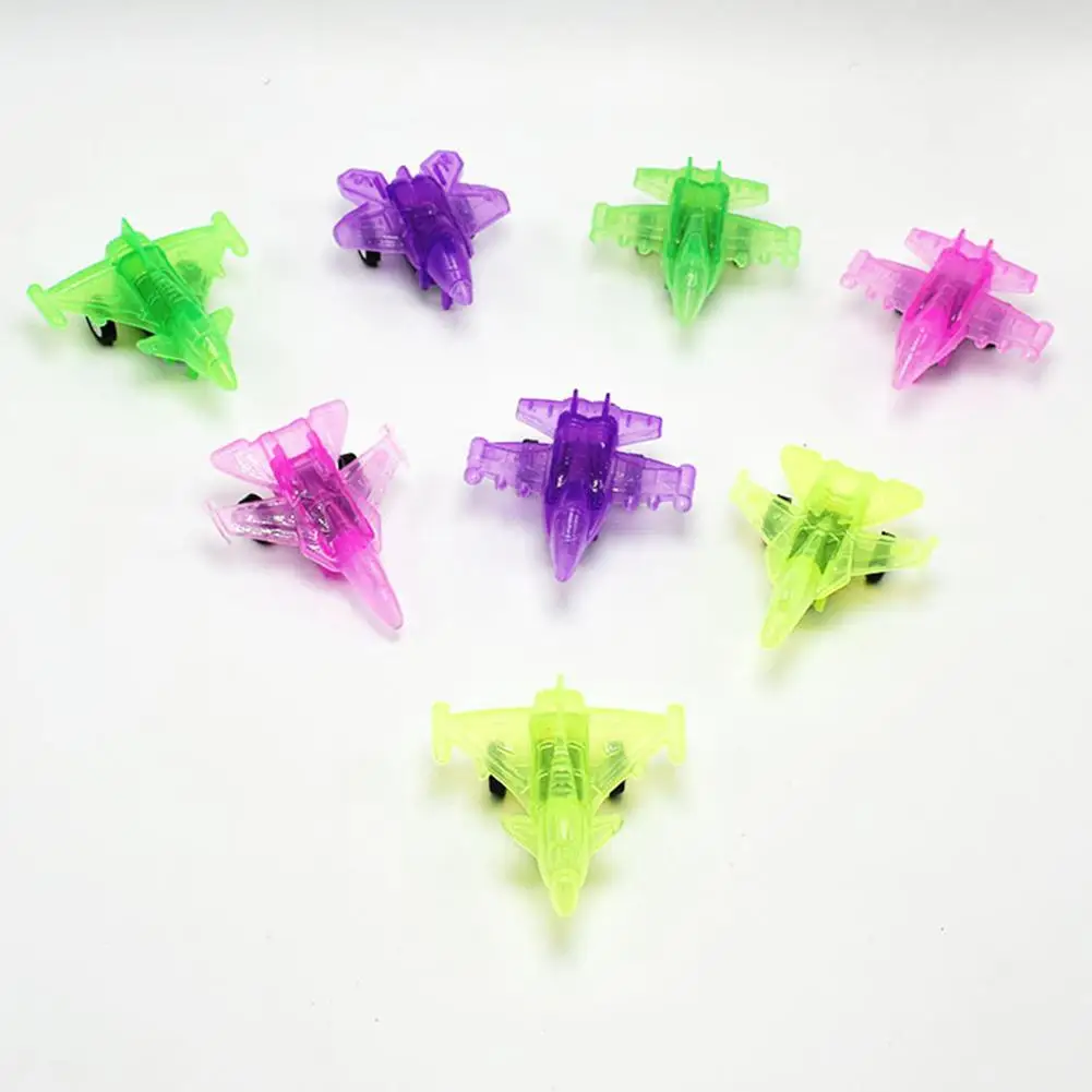

LeadingStar 10Pcs/Set Cool Transparent Modeling Combat Aircraft Toys for Kids
