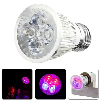 

HOT Full Spectrum LED Grow Lamp E27 AC 110V / 220V 10W Led Growing Lights for Flower Plant Hydroponics System Aquarium Lighting