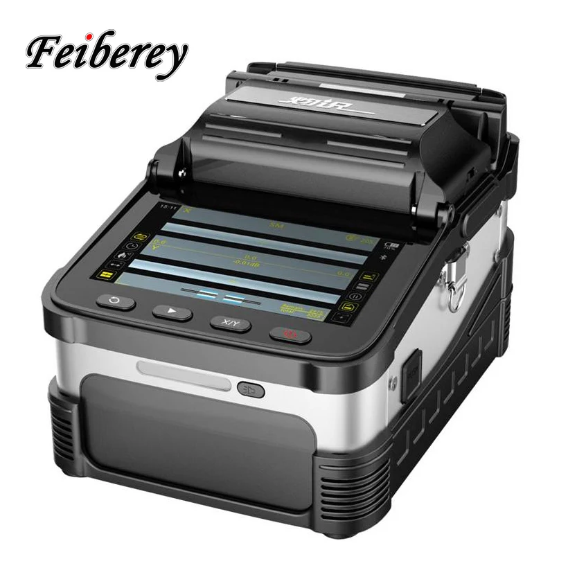 

AI-7 Fiber Optic Splicing Machine FTTH SM MM Fiber Fusion FTTH Splicer Signalfire ai7 Optical Fiber Welding Fusion Splicer