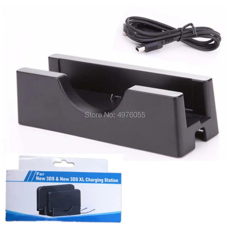 

NEW 3ds Charger Charging Stand Cradle Docks & Cable For Nintend NEW 3DS / New 3DS XL