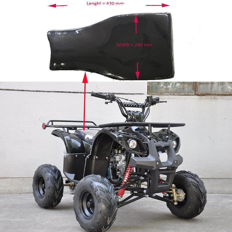 ATV Quad 110 Complete Seat Taotao Coolster 110cc 90cc Mini Polaris Chinese Black