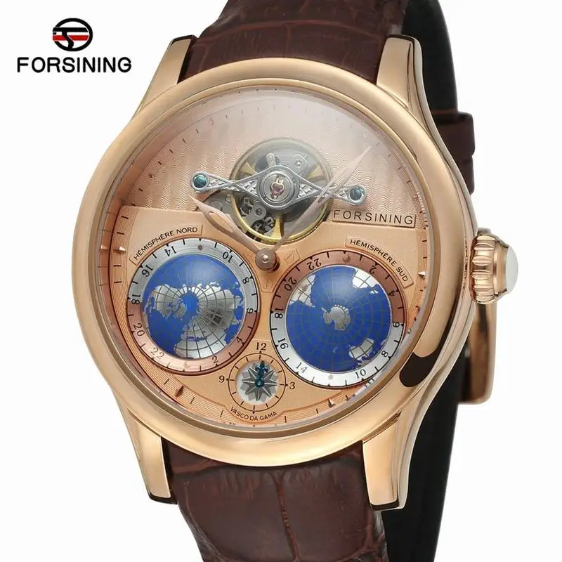 

Forsining Black Steel Transparent Case Roman Dial 3D Logo Engraving Men Mechanical Watches Top Brand Luxury Skeleton Wrist Watch