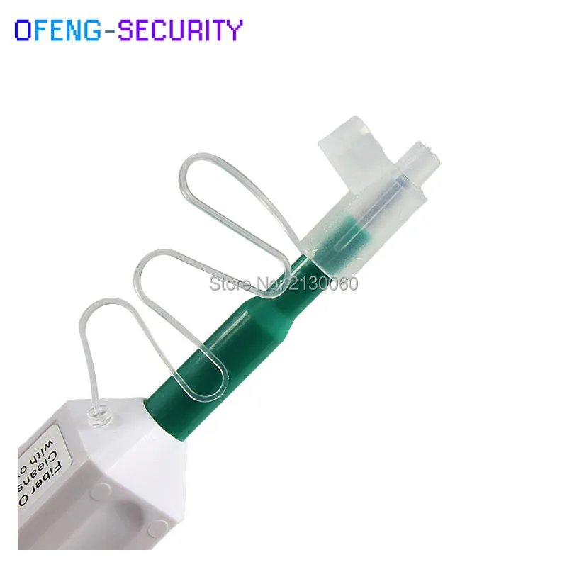 2Pcs Fiber Optic Cleaner Cleans SC/ST/FC 2.5mm adapters and ferrules with over 800 cleans fiber optic cleaning pen