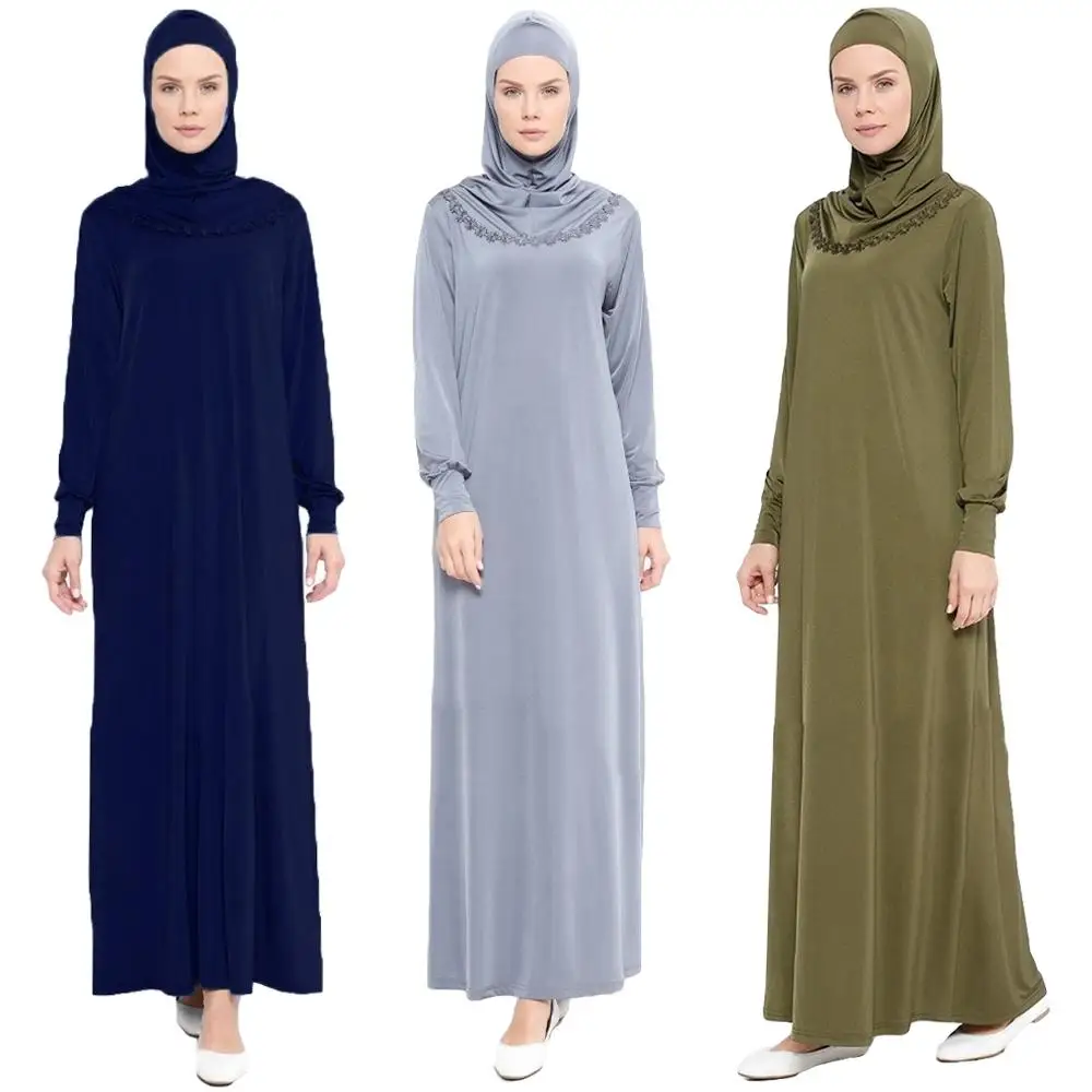 Женские мусульманские платья макси Абаи кафтан с длинным рукавом платье с капюшоном Исламский хиджаб шарф турецкий Катар ОАЭ Рамадан