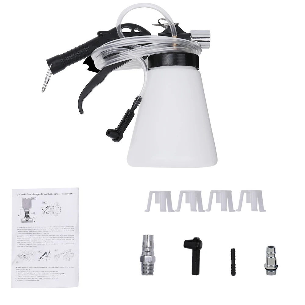 Oil Supplement Tool Car Brake Fluid Replacement Equipment Machine Brake Pumping Oil Supplement Accessories Vacuum