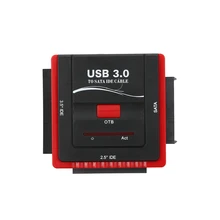 Usb 3,0 для Sata/Ide адаптер конвертер жесткого диска адаптер для универсального 2,5/3,5 Hdd/Ssd жесткий диск с блоком питания(Au Pl