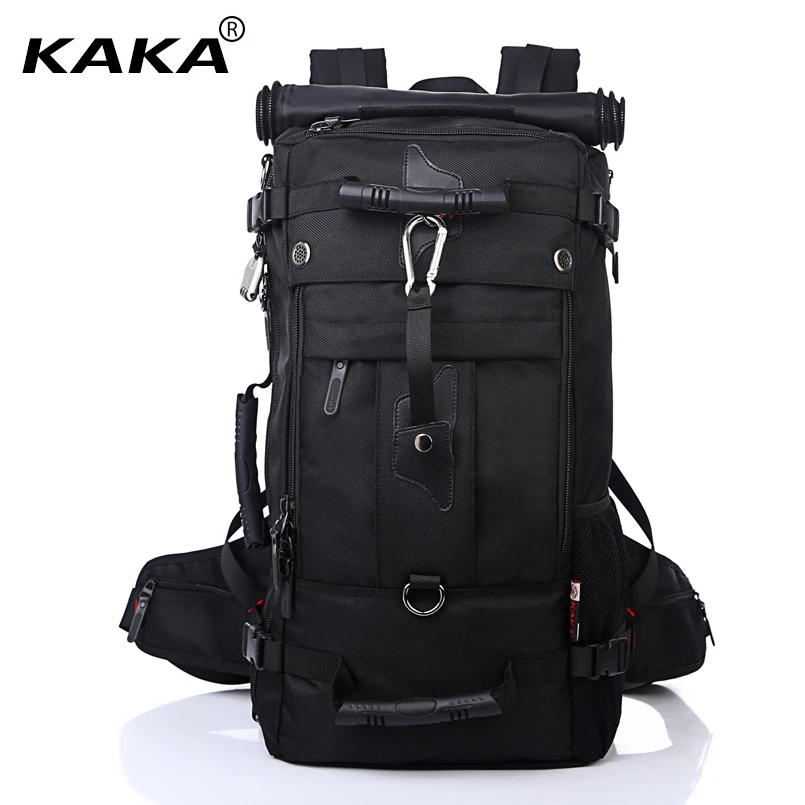 

Steven Men Backpack Travel Bag Large Capacity Versatile Utility Mountaineering Multifunctional Waterproof Backpack Luggage Bag