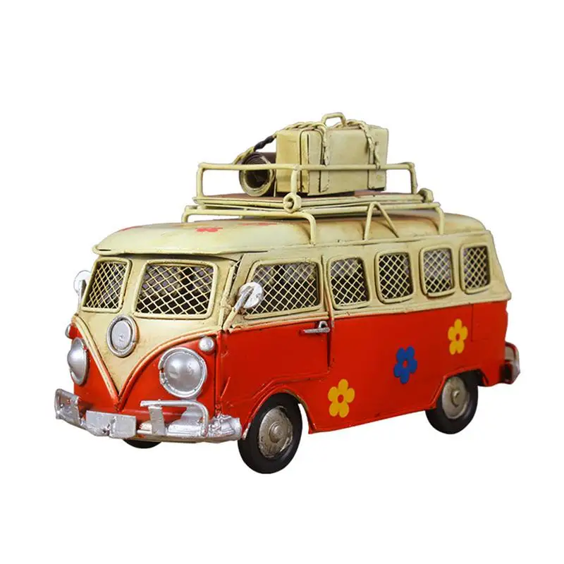 

1PC Creative Bus Unique Vintage Durable Money Box Piggy Bank Photo Frame for Decoration Saving Money Children Kids