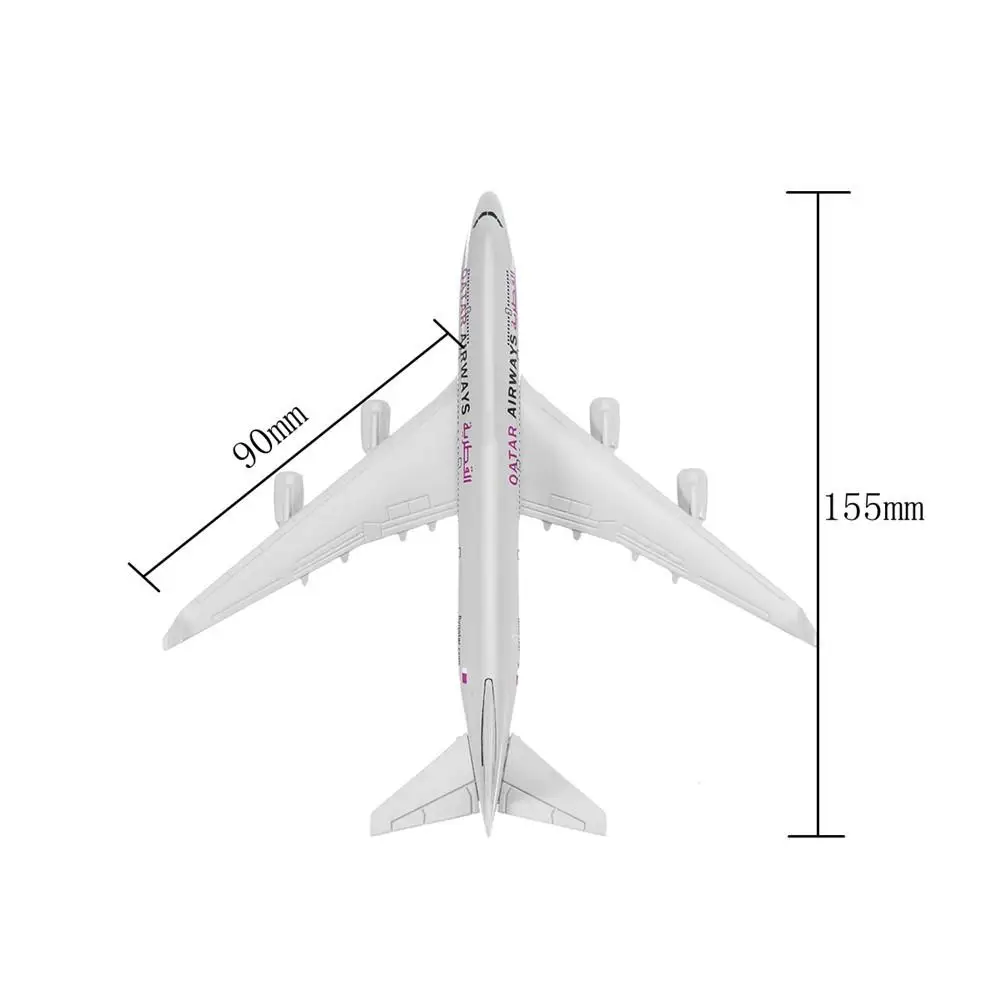 Коллекция B747 KLM модель 16 см металлическая самолета строительные наборы игрушки