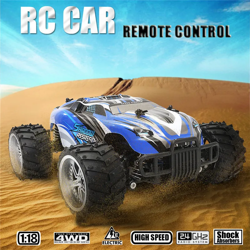 

1/18 4WD 2.4GHz Radio Remote Control RC Racing Buggy Car OffRoad Rock RTR Car Crawler Off Road Gift Toy for Children Kid