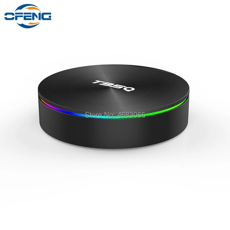 ТВ приставка T95Q Amlogic S905X2 Android 8 1 четырехъядерный процессор 2 4/5 ГГц Wi Fi BT4.1 1000 м 4K
