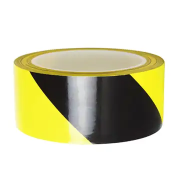

45/50/60/100mmx33M PVC Waterproof Tape Non Slip Floor Warning Tape Self Adhesive Zebra Safety Tape