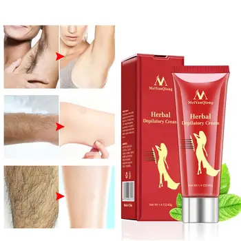 

XY Fancy Unisex Waterproof Painless Depilatory Hair Removal Herbal Depilatory Cream for Body Leg Armpit