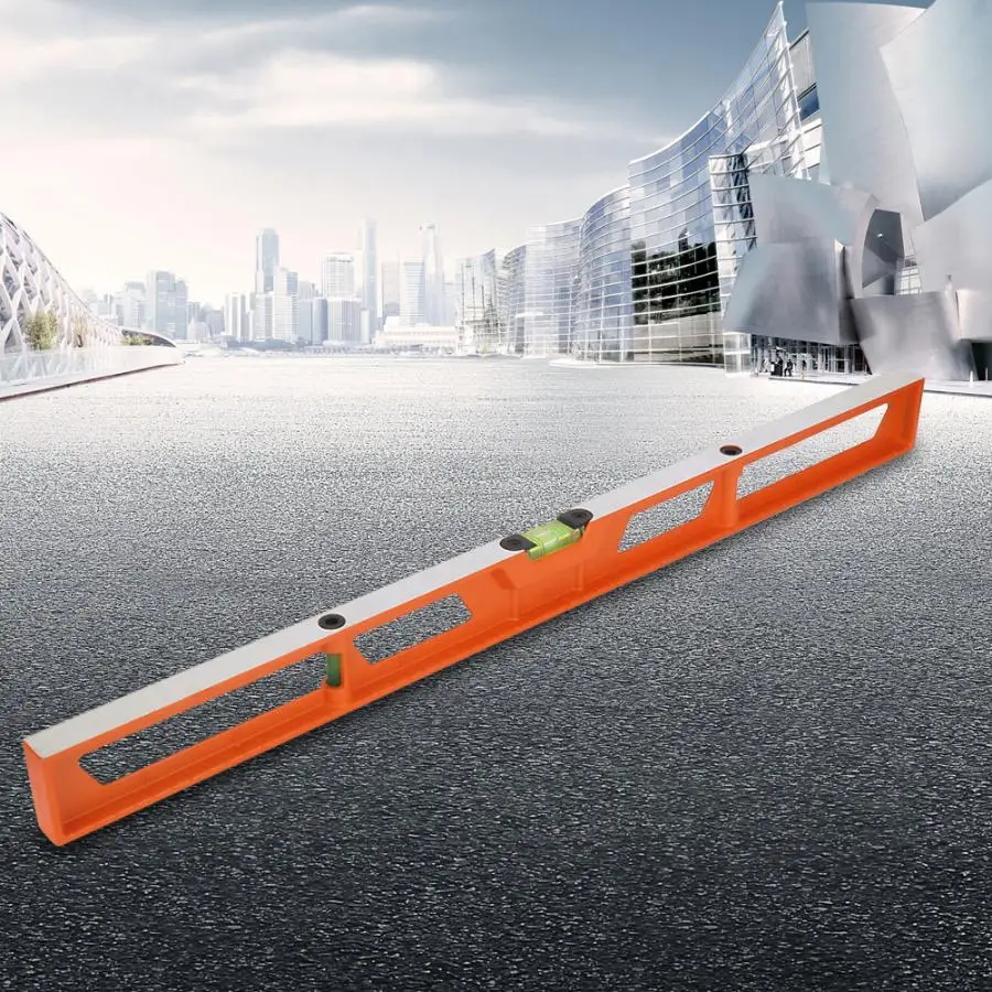 

Electronic Protractor 60cm Aluminum Alloy Spirit Level Ruler Gauge Measure Tool 3 Bubble Level Ruler Optometry