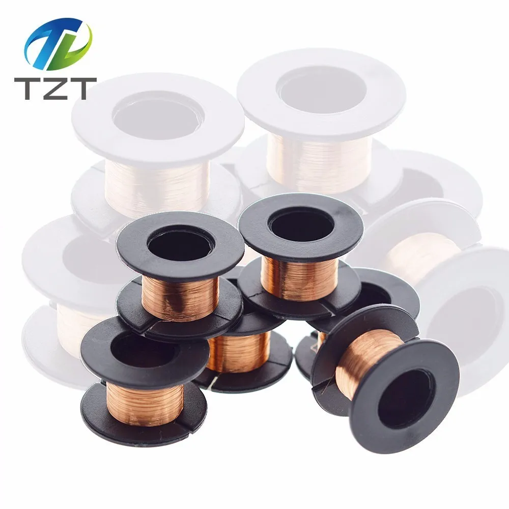 

TZT 1PCS 0.1mm PCB Link Wire Copper Soldering Wire Maintenance Jump Line PCB Welding Mobile Phone Computer Repair Tools