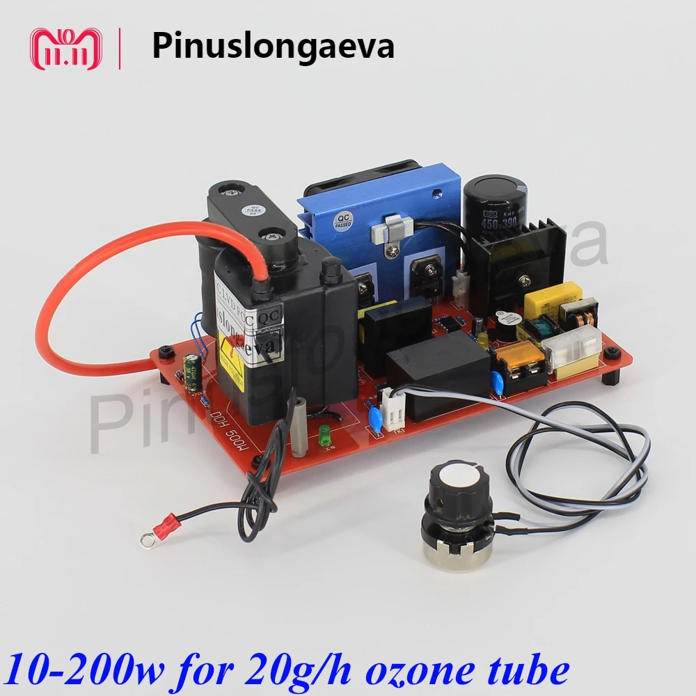Блок питания Pinuslongaeva 200 Вт-1000 Вт для 20 г 40 60 100 трубка озона Регулируемый источник