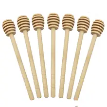 20 шт 6 дюймов Портативный деревянный Варенье Мёд ковш Мёд палка ручной стабилизатор для банка для джема, меда горшок обойтись(стиль 2