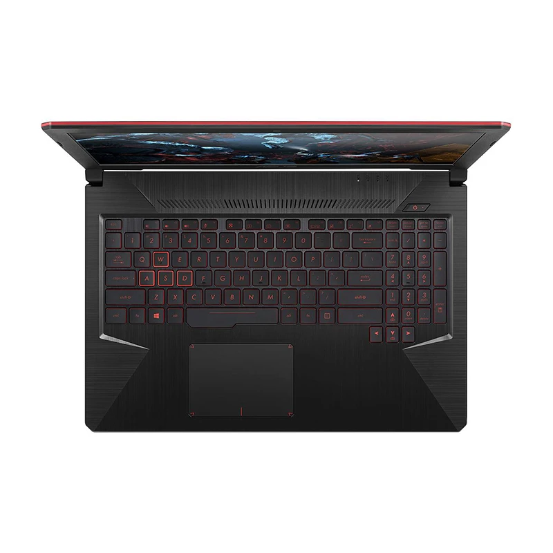 Ноутбук ASUS ROG FX504GD Intel i7 8750H/16Gb/1Tb/No ODD/15.6&quot FHD IPS/NV GeForce GTX 1050 4Gb GDDR5/Camera/Wi Fi/No OS/Metal (90NR00J3