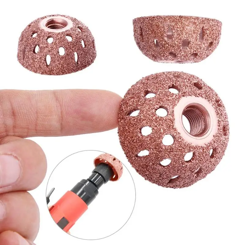 

VODOOL 38mm Tire Tyre Repair Tools Tungsten Steel Material Hemispherical Pneumatic Grinding Head Grinding Wound New Arrival