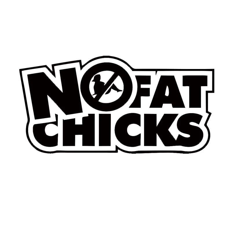Kaarsen Per Ook Car Covers For No Fat Chicks Car Styling Tuning Sticker Vinyl Decal Haters  Illest Personality Jdm - Car Stickers - AliExpress