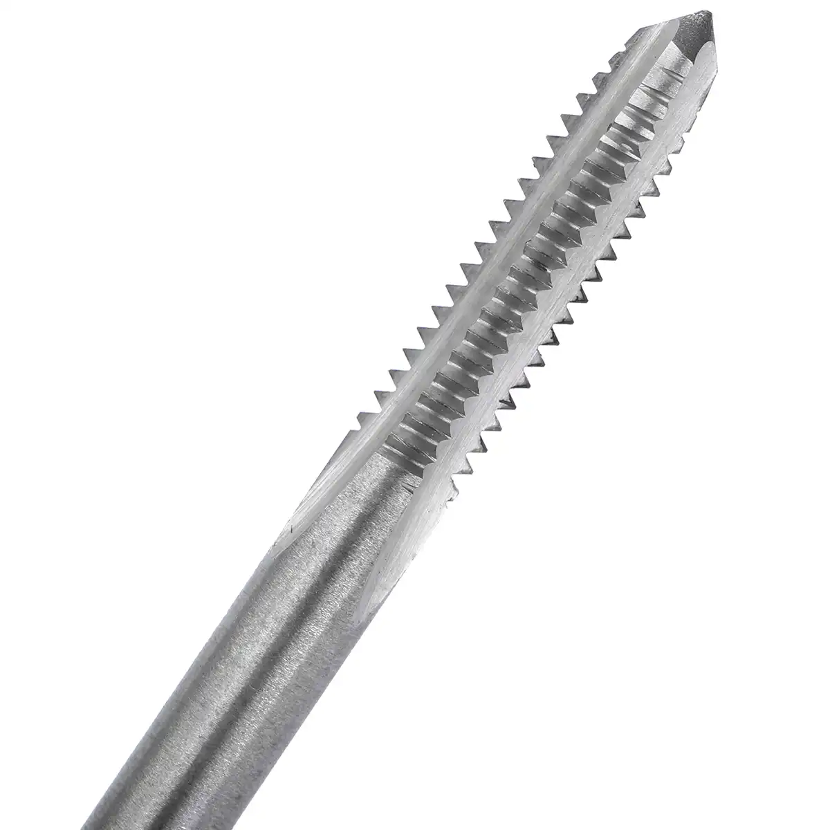 1//4-36 2 FLUTE HIGH SPEED STEEL SPIRAL POINT PLUG TAP
