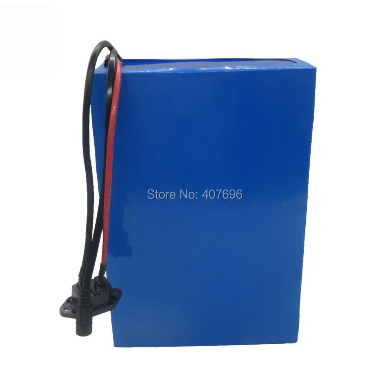 Discount Free customs duty 2000W 48V scooter battery pack 48V 22AH lithium battery 48 V ebike battery with 50A BMS 54.6V 5A Charger 2