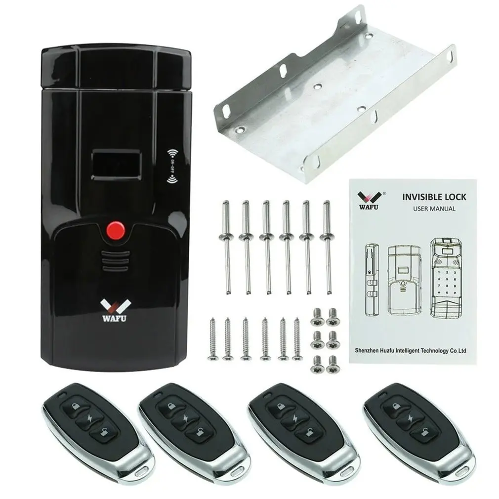 

HF-011A Smart Lock Fingerprint Touchscreen Keyless Bluetooth Smart Lock Built-In Alarm Security Lock for Home Office