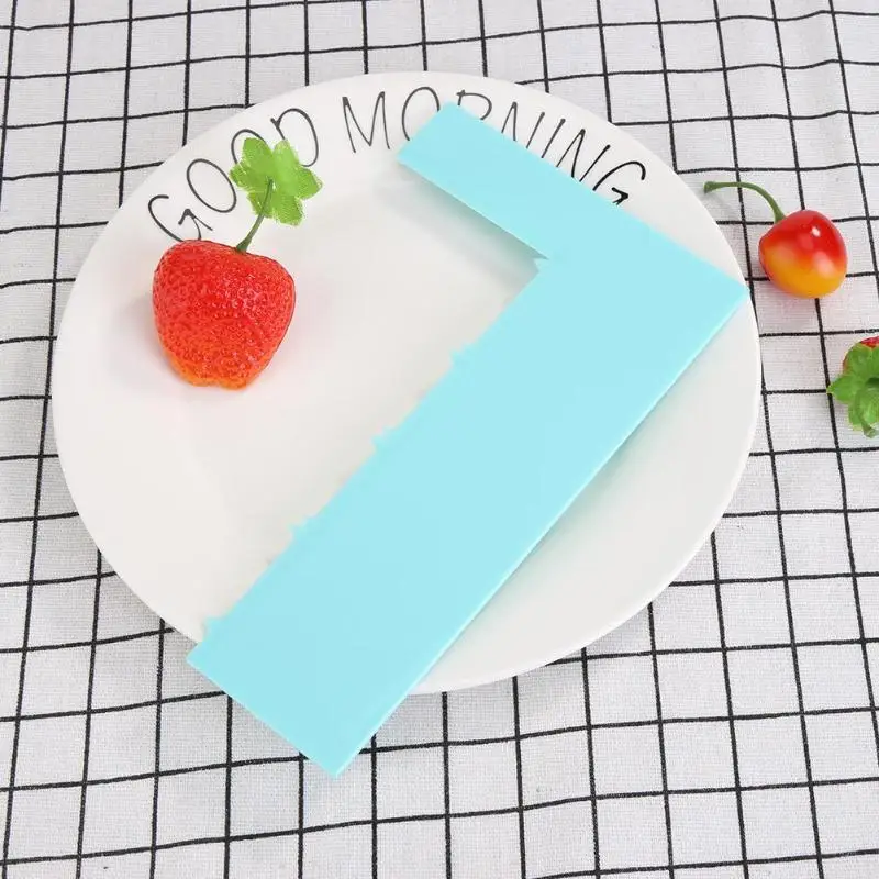 Пластиковый скребок для торта Sugarcraft шпатель инструменты украшения DIY гладкий