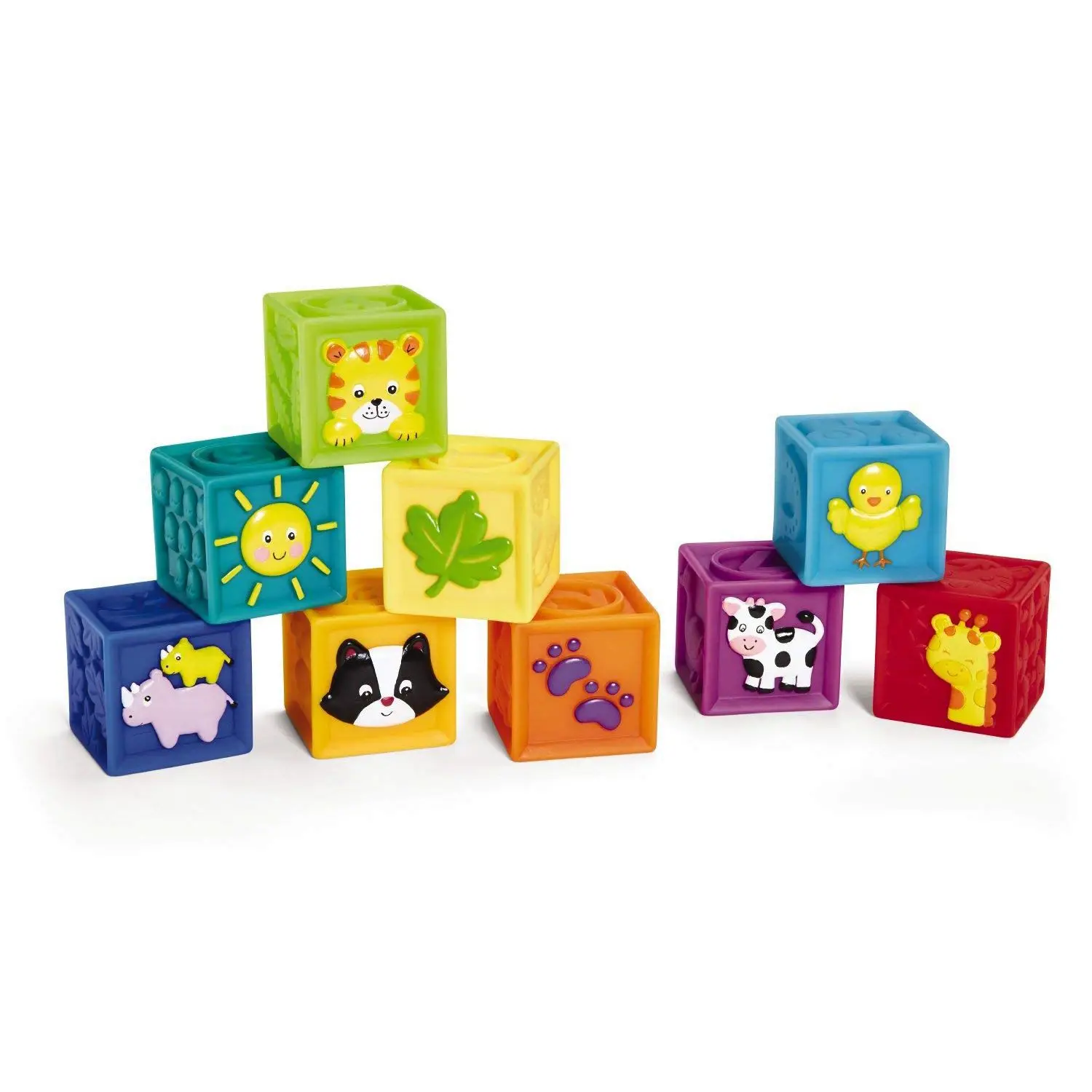 

ELP Gift bag, handbag, children's soft rubber blocks, baby soft building blocks, toys