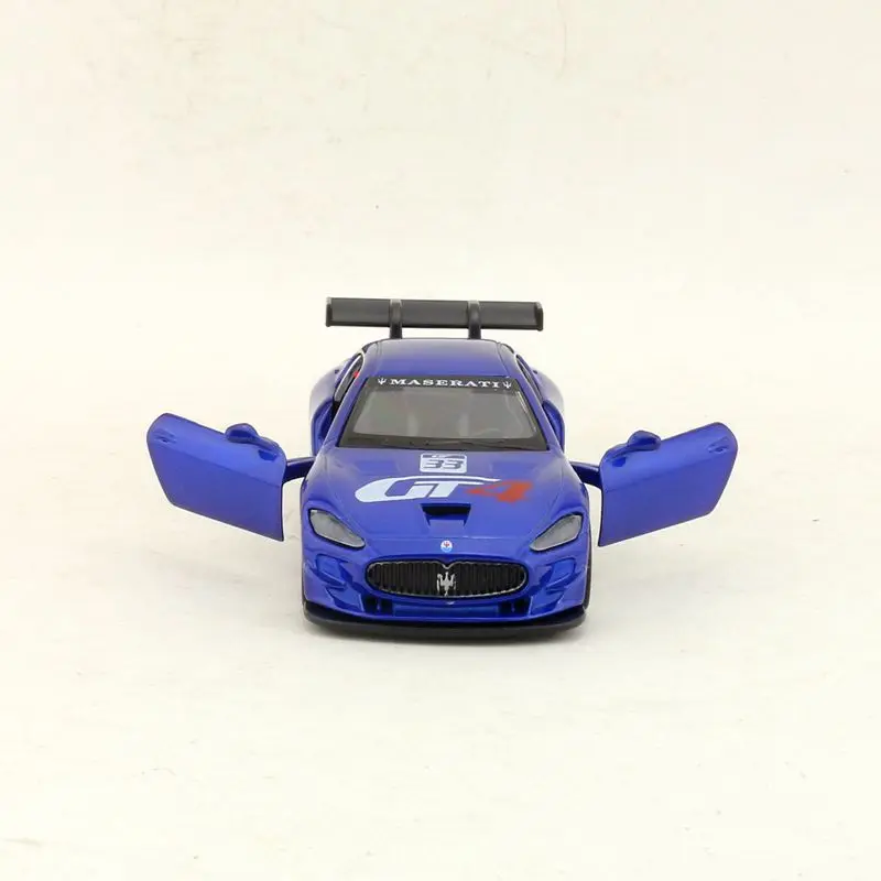 Литая металлическая игрушка модель/Масштаб 1:43 Maserati MC GT4 Super Car/Pull Back/открывающиеся