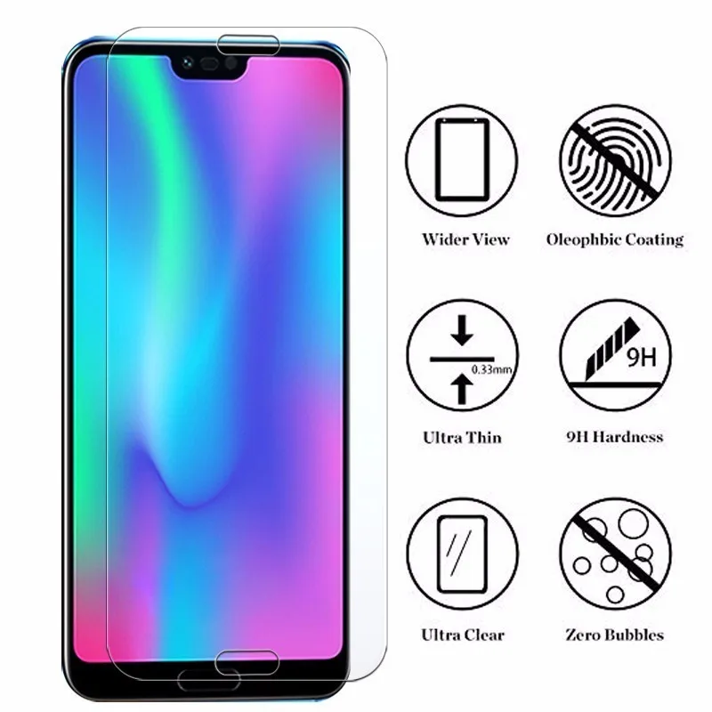 Закаленное стекло 9H для Huawei P20 Lite P20Pro Защита экрана P Smart Plus на P20lite защитное