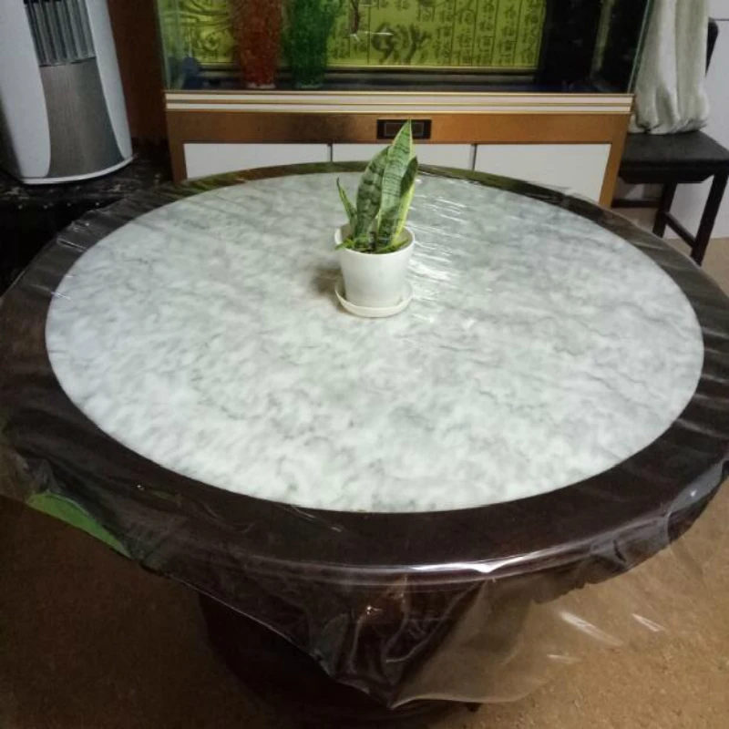 

HOT Soft Square Transparent PVC Plastic Oilcloth Table Cloth Cover Waterproof Tablecloth Christmas Wedding Restaurant Opening