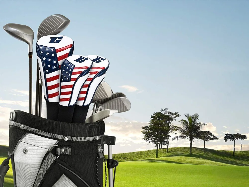 2018 CHAMPKEY غطاء مضارب الجولف Woods1 ##3 #5 نوادي Headcovers 3 قطعة/الوحدة