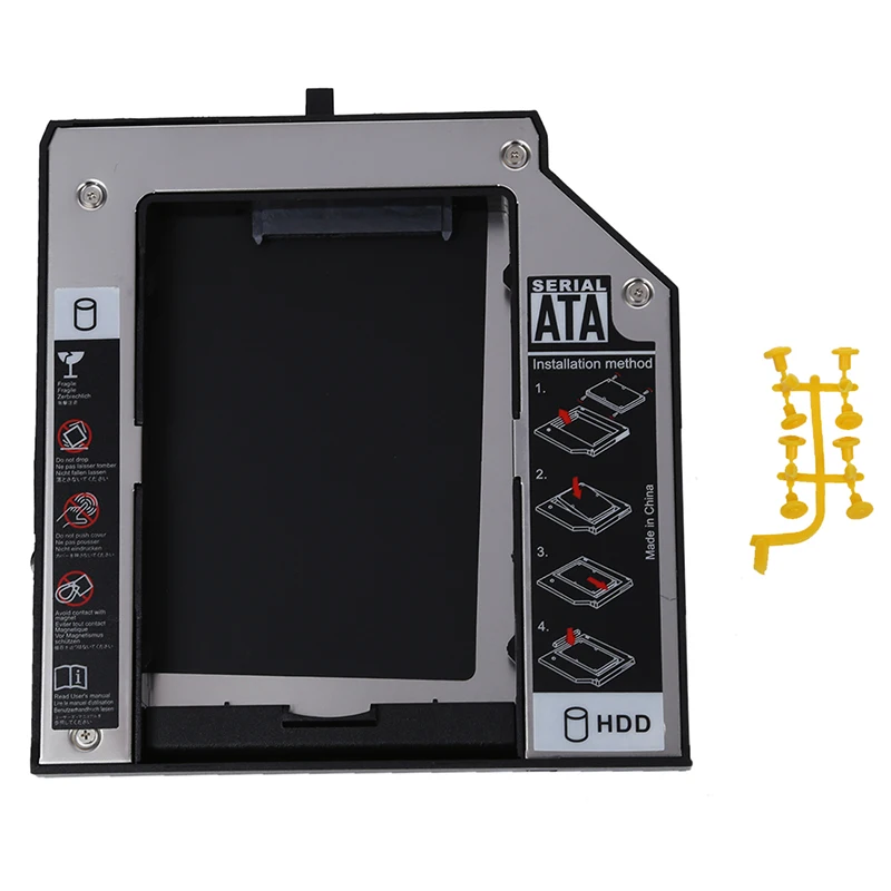 Второй SATA адаптер жесткого диска Bay Caddy для LENOVO Thinkpad T420 T520 W520 12 7 мм |