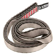 23kn 16mm 60cm/2ft corda runner webbing sling cinta plana cinto para montanhismo escalada espeleologia rappelling resgate