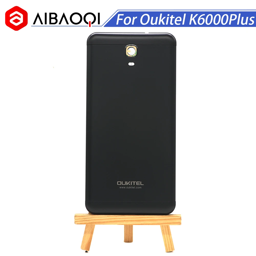 

AiBaoQi New Original battery case Protective Battery Case Back Cover For 5.5 inch Oukitel K6000 Plus Phone+3M adhesive