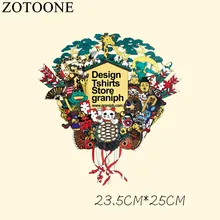 ZOTOONE пользовательские кошки термопереводные нашивки на футболки для одежды вышивка аппликация DIY термопереводная одежда наклейки