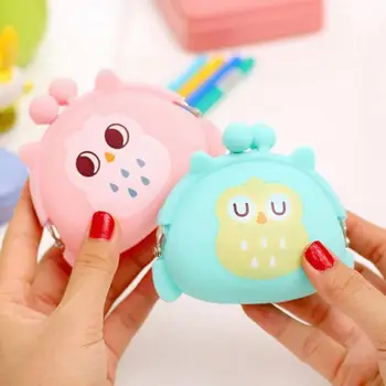 

Mini Silicone Earphone Headphone SD Card Storage Bag Box Carrying Pouch Round Case Women Coin Purses Wallet zk30