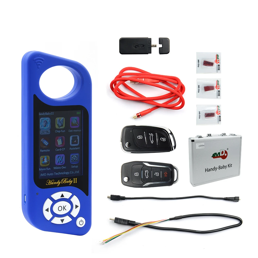 JMD Handy Baby II для 4D/46/48/G King Красный чип дистанционный генератор ключей копировальная