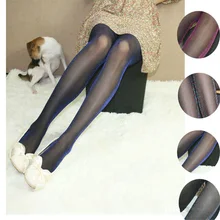 Модные провод с сердечником шелковые леггинсы 12 Цветов блеск ножки женские чулочно-носочные тонком высоком каблуке в стиле «женщина-леггинсы