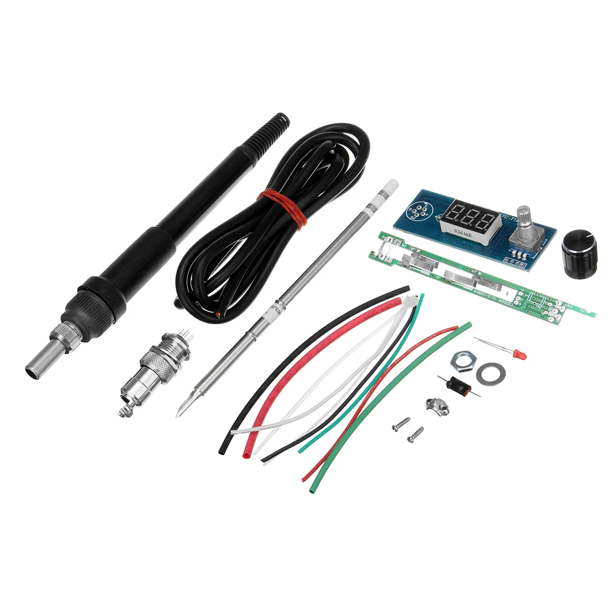 DIY T12 Handle Electric Unit Basic Ability PracticalDigital Soldering ...