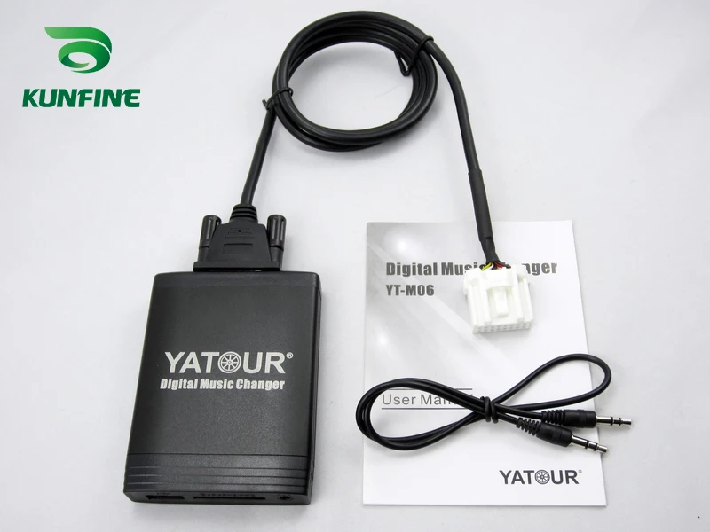 Автомобильный цифровой музыкальный переходник USB SD Aux MP3 интерфейс автомобильное
