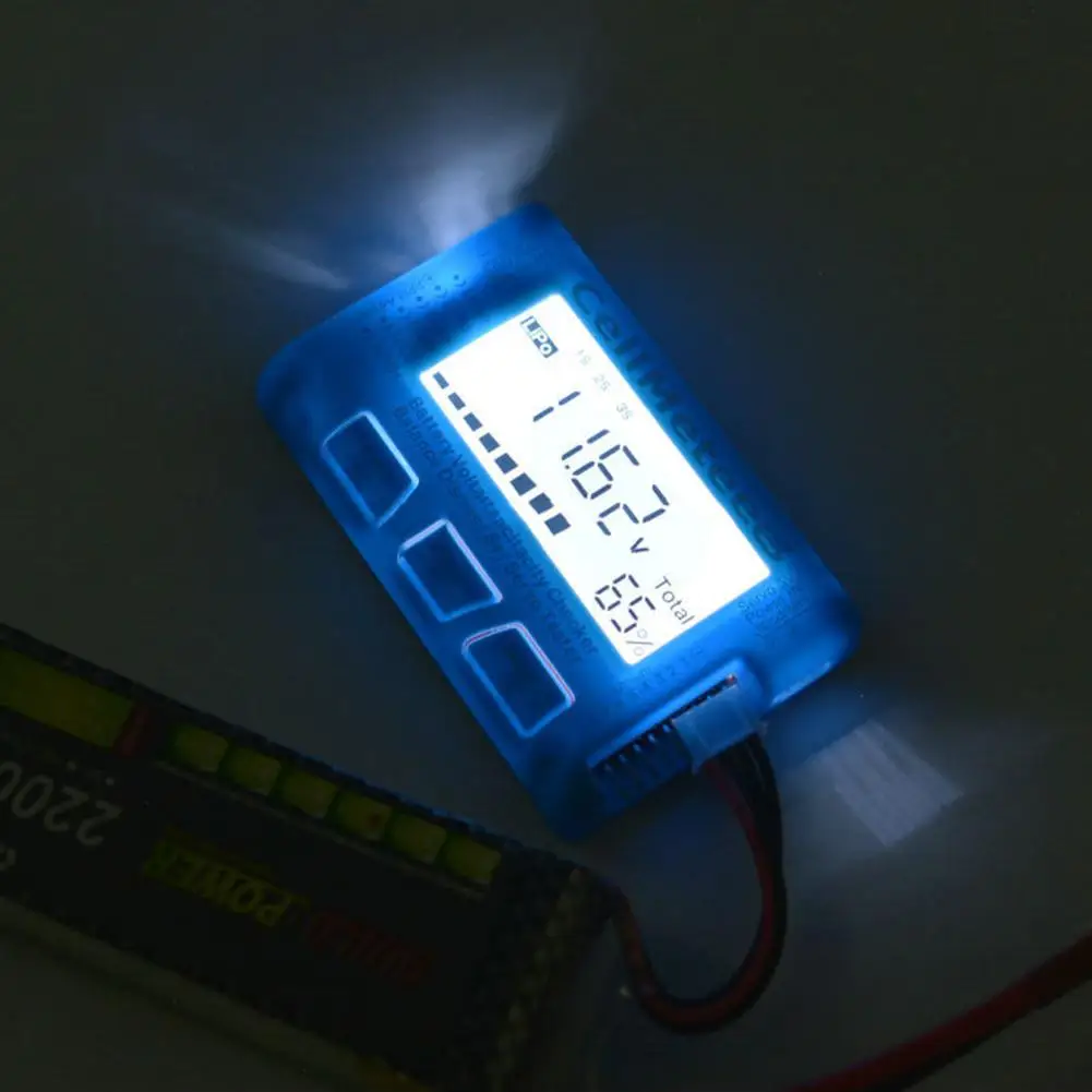 RC CellMeter 8 цифровой мобильный Батарея Ёмкость проверки LiPo LiFe литий ионный никель