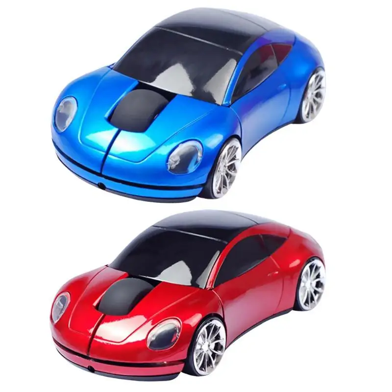

2.4GHz Wireless Mouse Car Shape 1600DPI 3 Keys Optical Gaming Mice for PC Computer Desktop Automobile Car Shape Cartoon Mouse