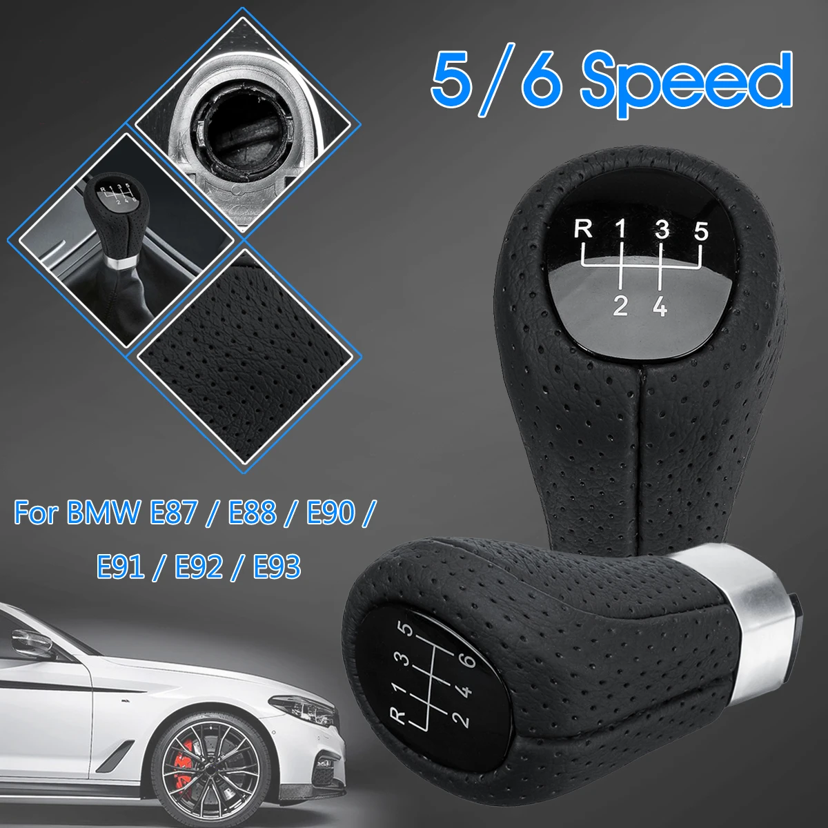 Buy 5 Speed 6 Speed MT Car Gear Shift Knob Shifter