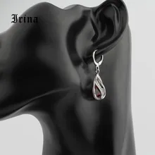 

New Fashion exaggerated creative ladies long earrings geometric rotating earrings for women