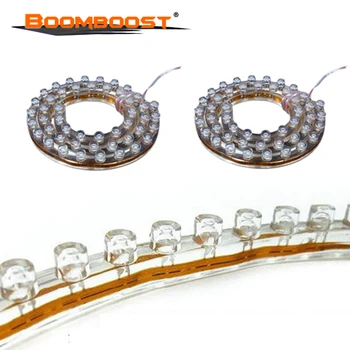 

Waterproof 72 LEDs Flexible Auto Car Decor LED Strip Lamp 72cm Red Light-emitting Diode Light Bar for Truck Boat Motorcycle ATV