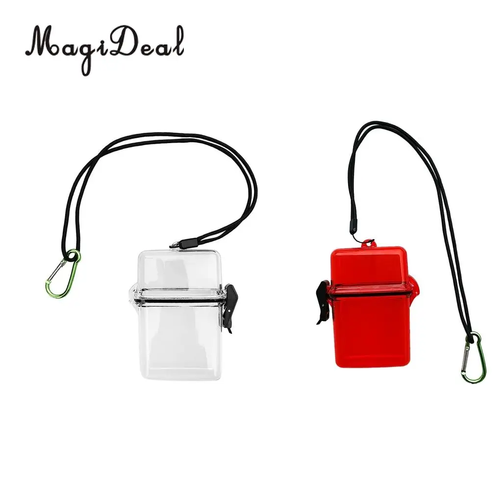 

MagiDeal Waterproof Dry Box Container Hook for Scuba Diving Snorkeling Kayaking Clear Canoeing Swimming Boating Sailing Camping